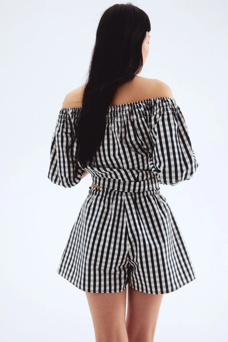 اتش اند ام شورت برباط خصر